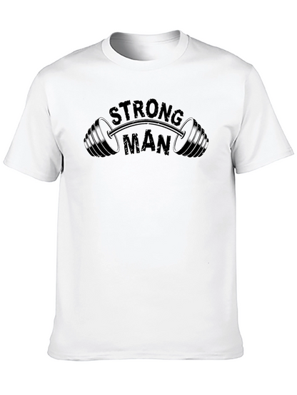 Strong Man Black T-Shirt