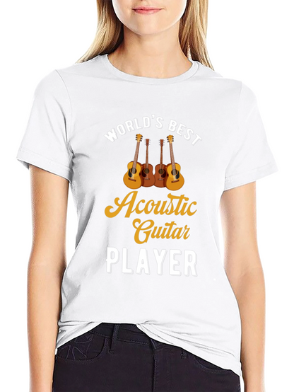 Worlds Best Acoustic Guitar Player T-Shirt