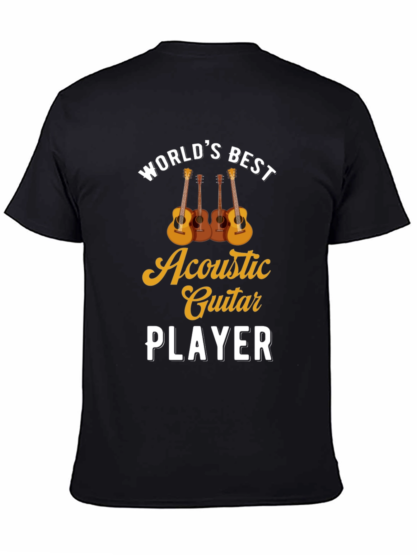 Worlds Best Acoustic Guitar Player T-Shirt