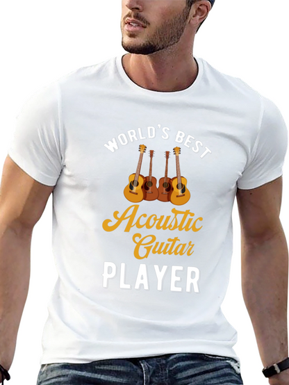 Worlds Best Acoustic Guitar Player T-Shirt