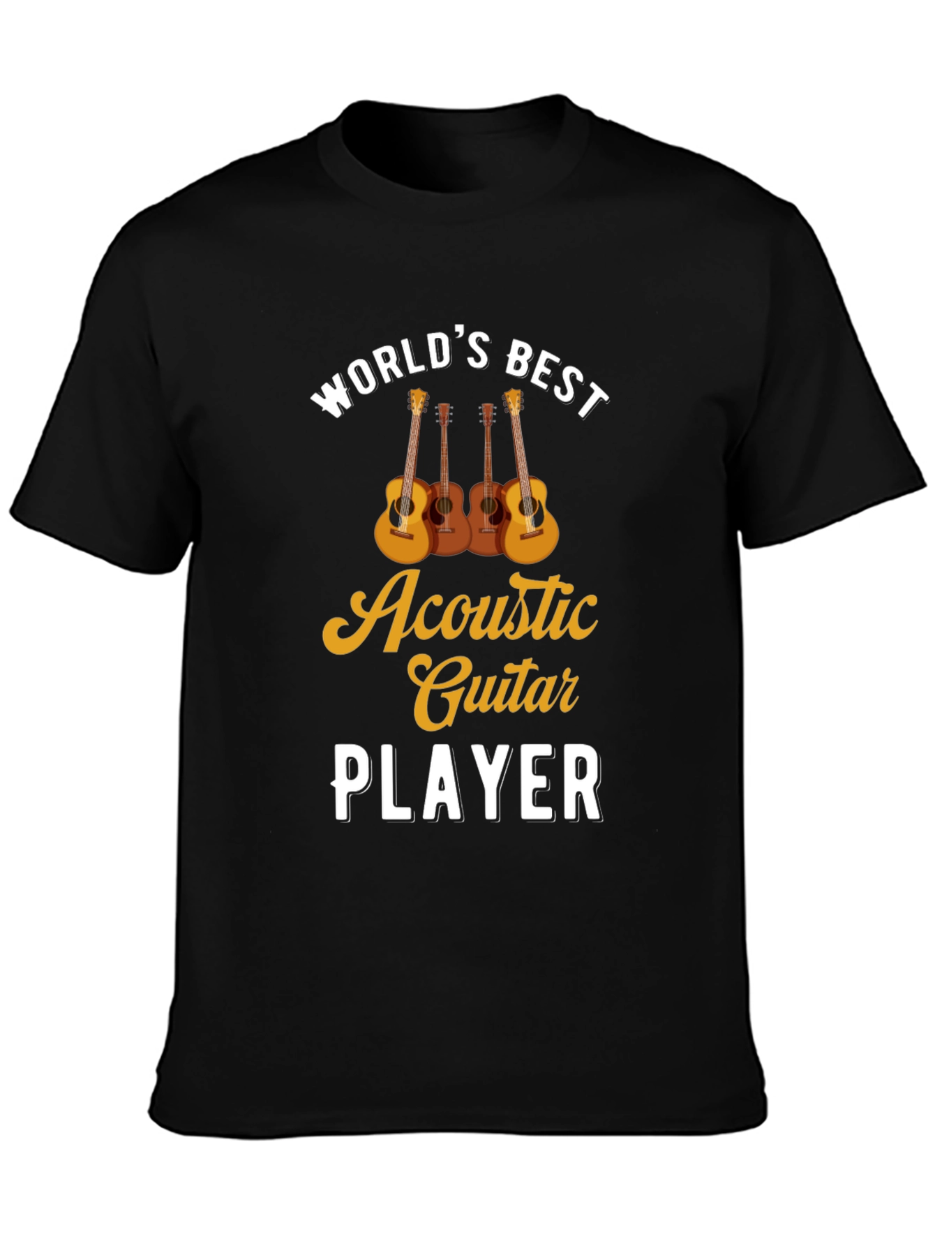 Worlds Best Acoustic Guitar Player T-Shirt