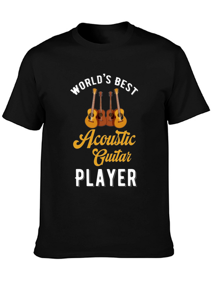 Worlds Best Acoustic Guitar Player T-Shirt