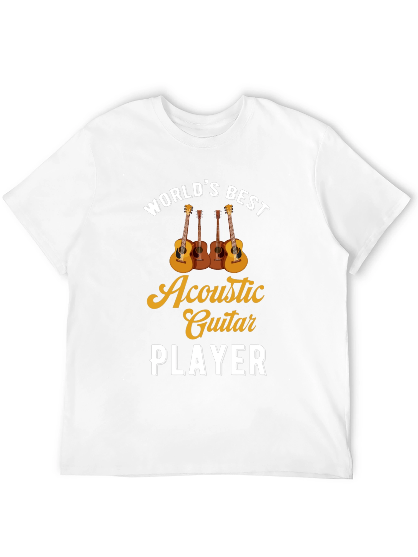 Worlds Best Acoustic Guitar Player T-Shirt