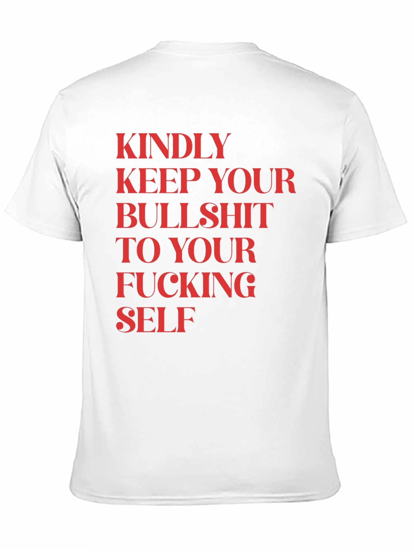 Keep Your Bullshit to Yourself Funny Graphic Tee