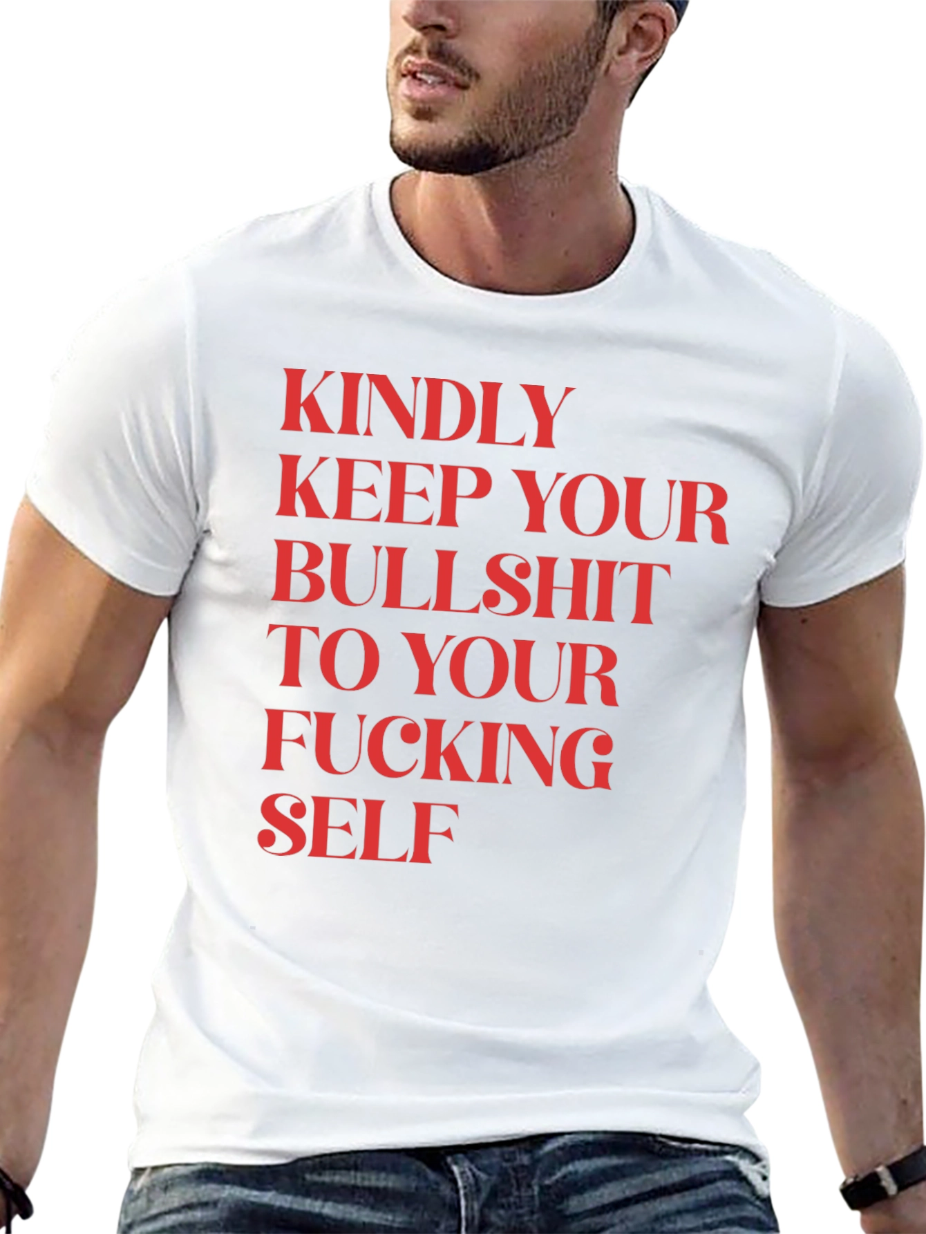 Keep Your Bullshit to Yourself Funny Graphic Tee