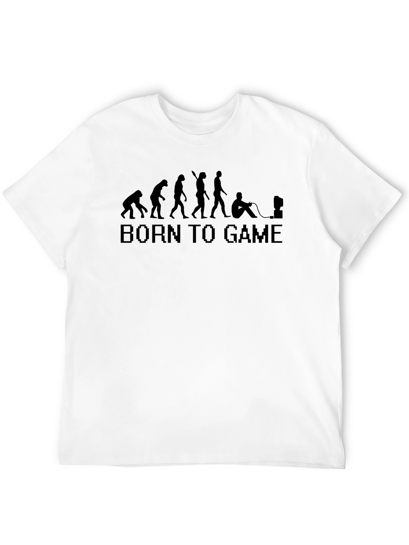 Born To Game Evolution Black T-Shirt