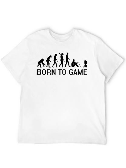 Born To Game Evolution Black T-Shirt