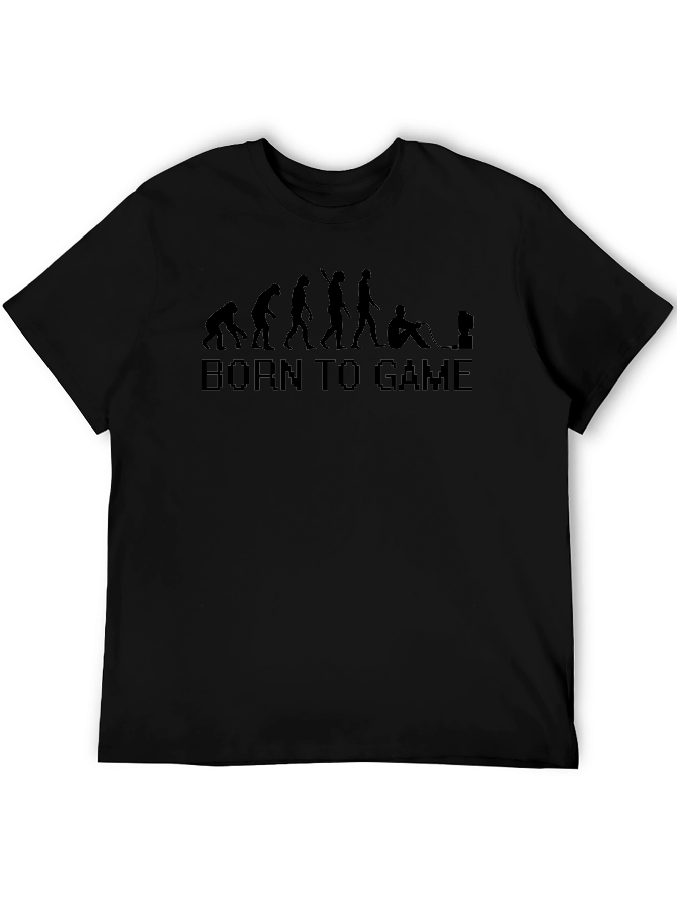 Born To Game Evolution Black T-Shirt