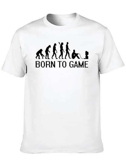 Born To Game Evolution Black T-Shirt