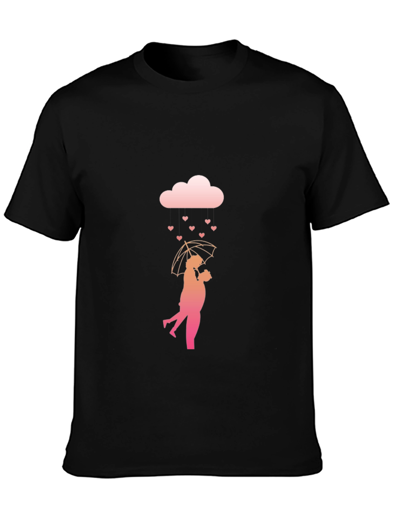 Romantic Rain Heart T-Shirt
