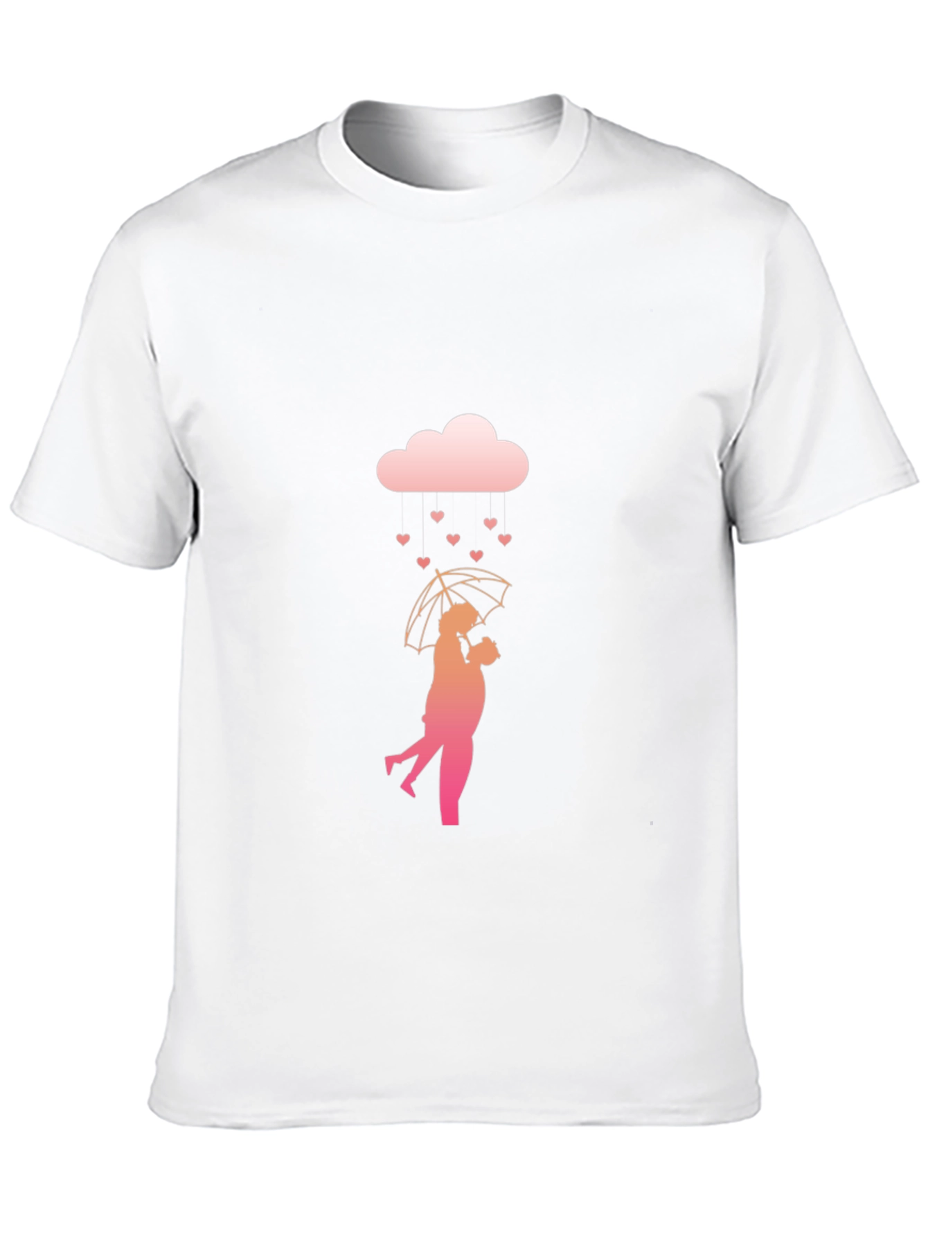 Romantic Rain Heart T-Shirt