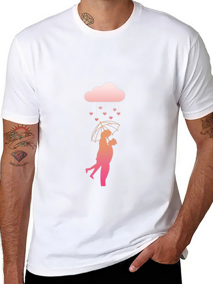 Romantic Rain Heart T-Shirt