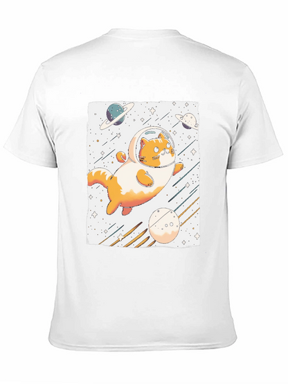 Space Cat T-Shirt - Astronaut Kitten Tee