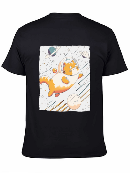 Space Cat T-Shirt - Astronaut Kitten Tee