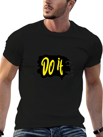 Do It Graphic T-Shirt - Motivational Design