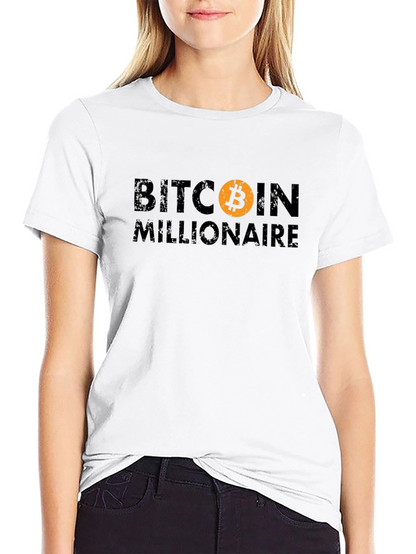 Bitcoin Millionaire T-Shirt - Crypto Investor Tee