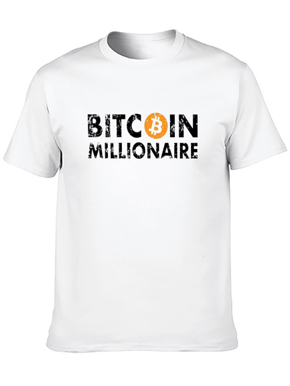 Bitcoin Millionaire T-Shirt - Crypto Investor Tee