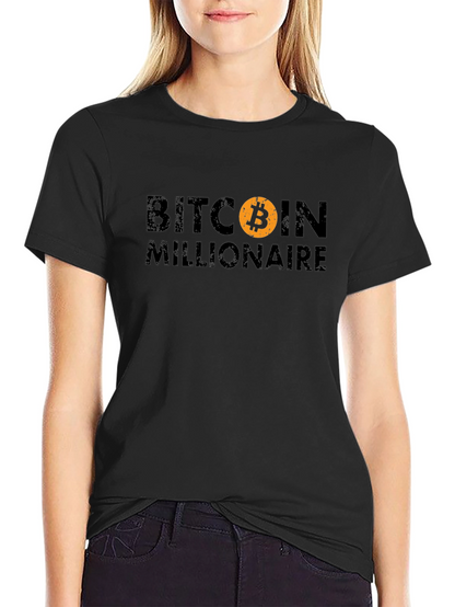 Bitcoin Millionaire T-Shirt - Crypto Investor Tee
