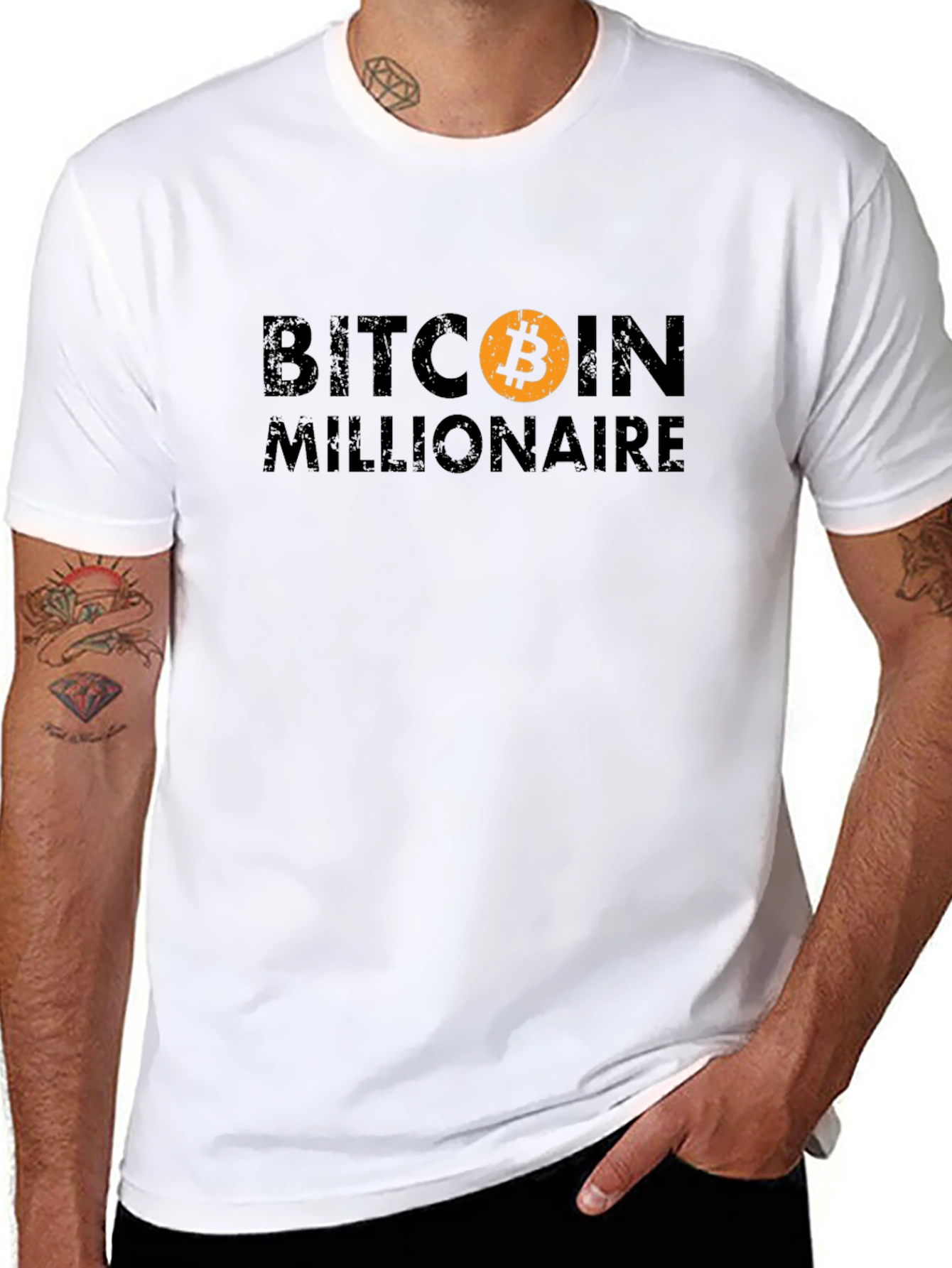 Bitcoin Millionaire T-Shirt - Crypto Investor Tee