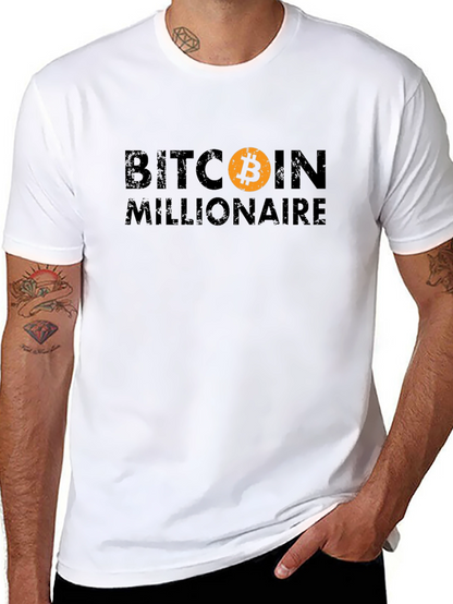Bitcoin Millionaire T-Shirt - Crypto Investor Tee