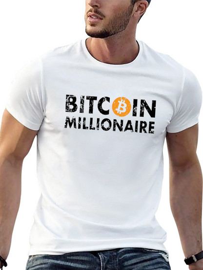 Bitcoin Millionaire T-Shirt - Crypto Investor Tee