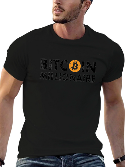 Bitcoin Millionaire T-Shirt - Crypto Investor Tee