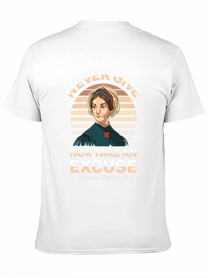 Florence Nightingale T-Shirt - Never Give Up