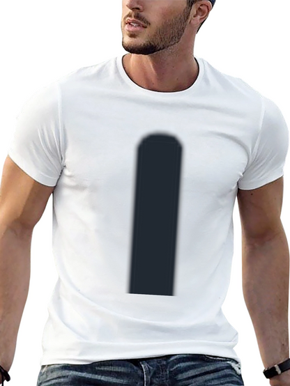 Mens Black T-Shirt - Casual Style
