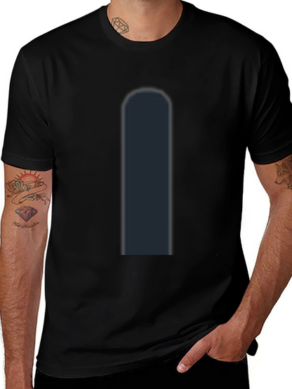 Mens Black T-Shirt - Casual Style