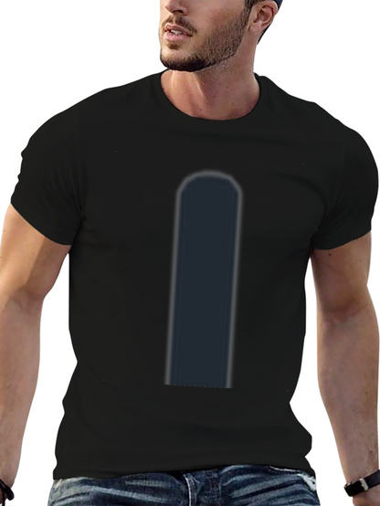 Mens Black T-Shirt - Casual Style