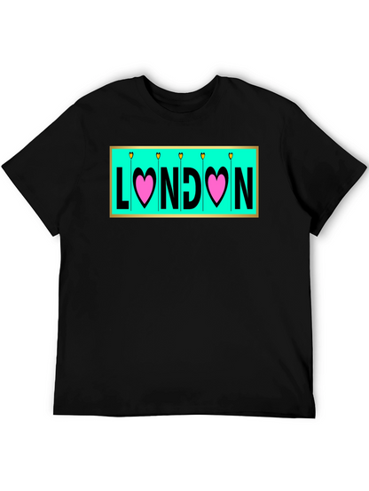 London Love T-Shirt - Heart Design