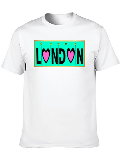 London Love T-Shirt - Heart Design