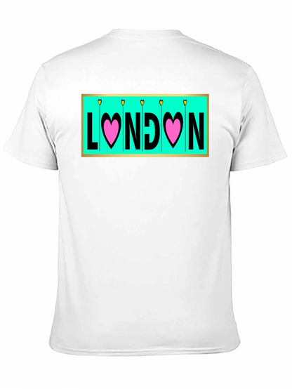 London Love T-Shirt - Heart Design