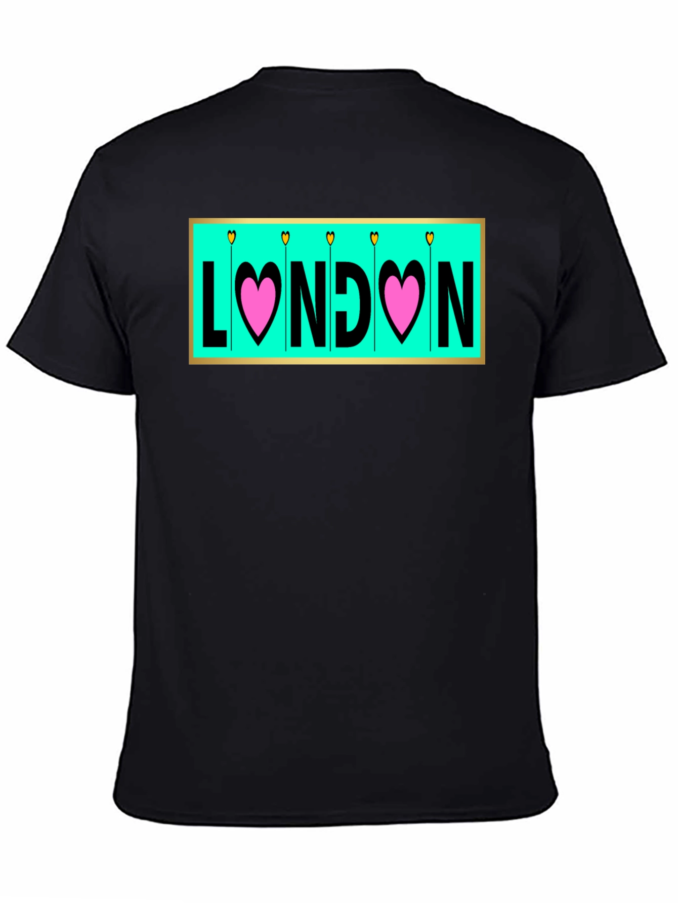 London Love T-Shirt - Heart Design