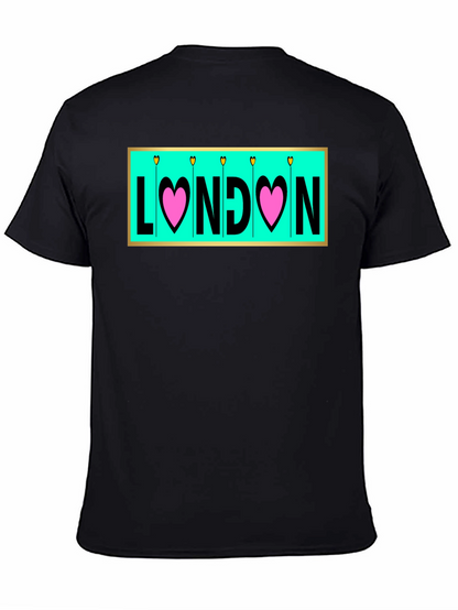 London Love T-Shirt - Heart Design