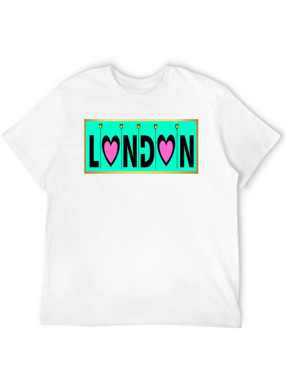 London Love T-Shirt - Heart Design