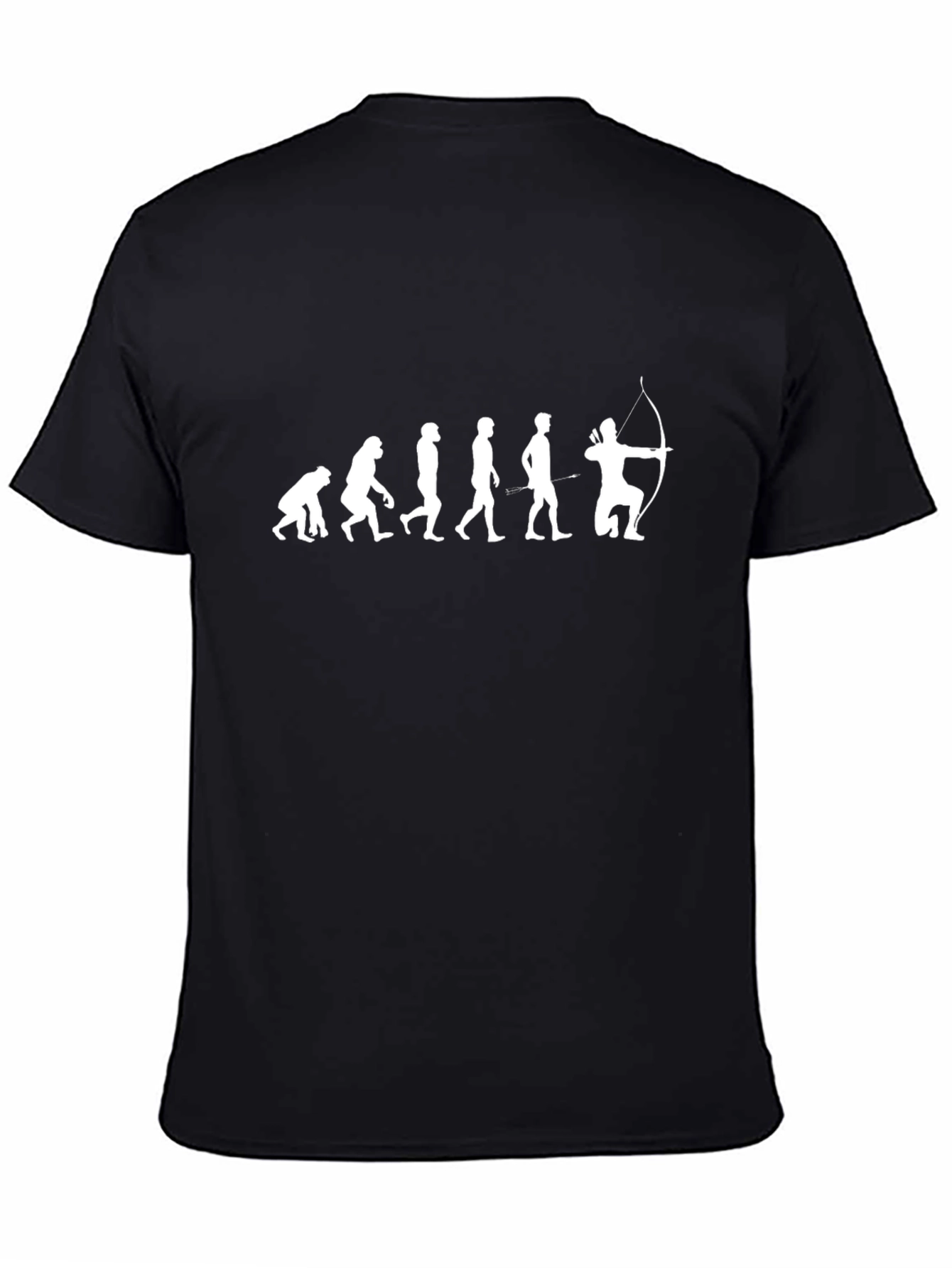 Evolution of Archery Black T-Shirt