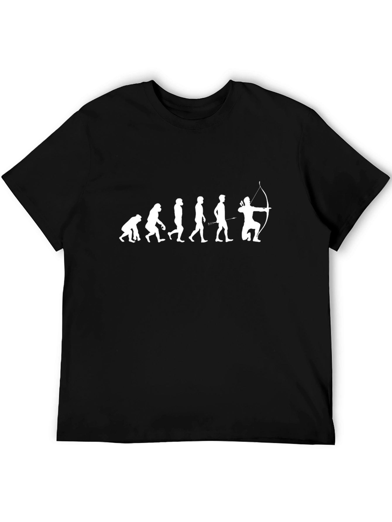 Evolution of Archery Black T-Shirt