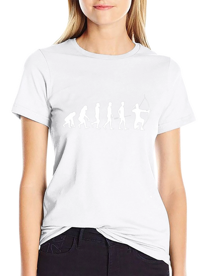 Evolution of Archery Black T-Shirt