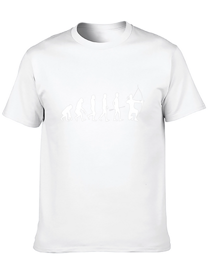 Evolution of Archery Black T-Shirt