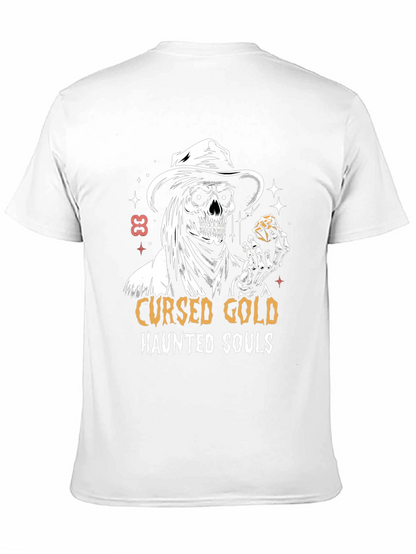 Cursed Gold Haunted Souls Graphic Tee
