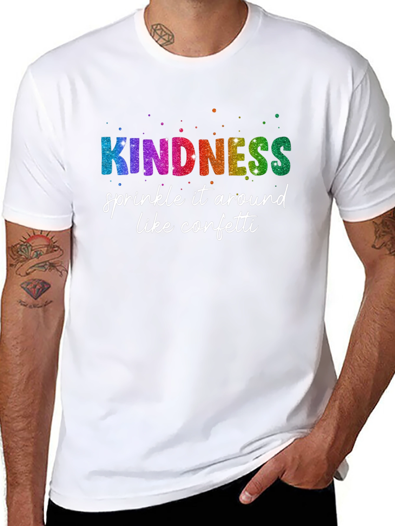 Kindness Sprinkle Confetti T-Shirt