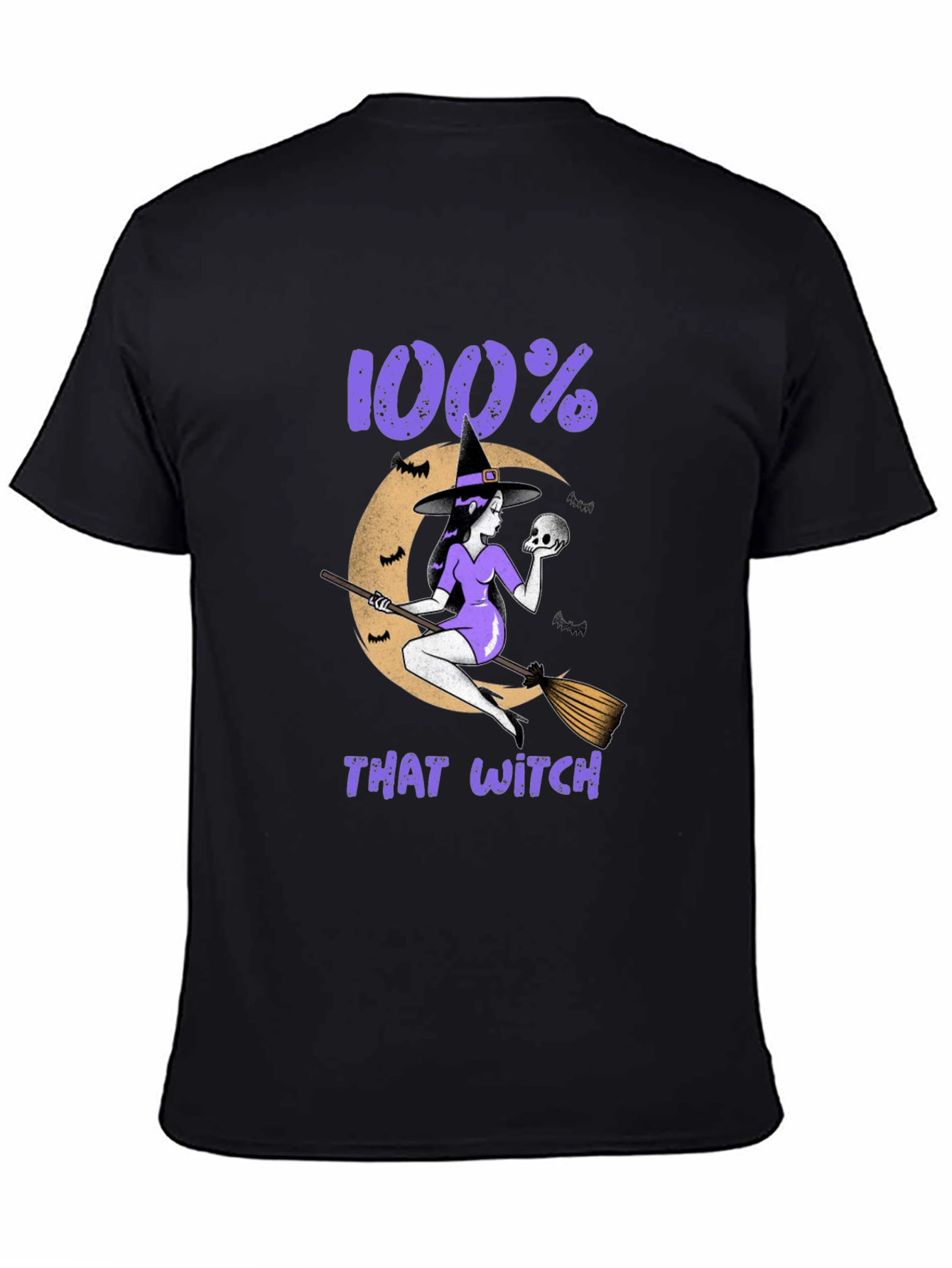 100% That Witch Graphic T-Shirt - Halloween Tee