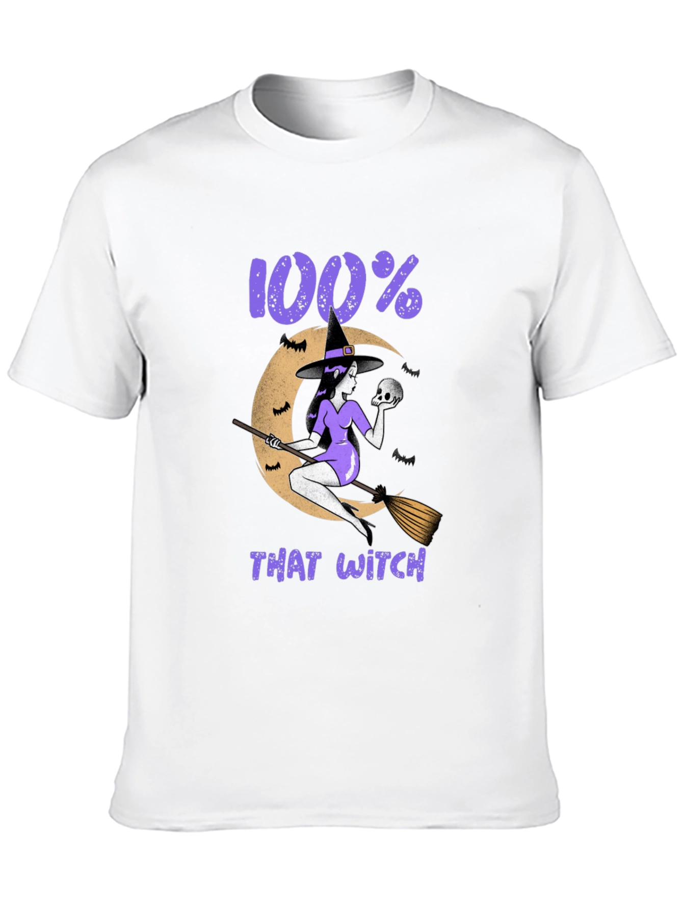 100% That Witch Graphic T-Shirt - Halloween Tee