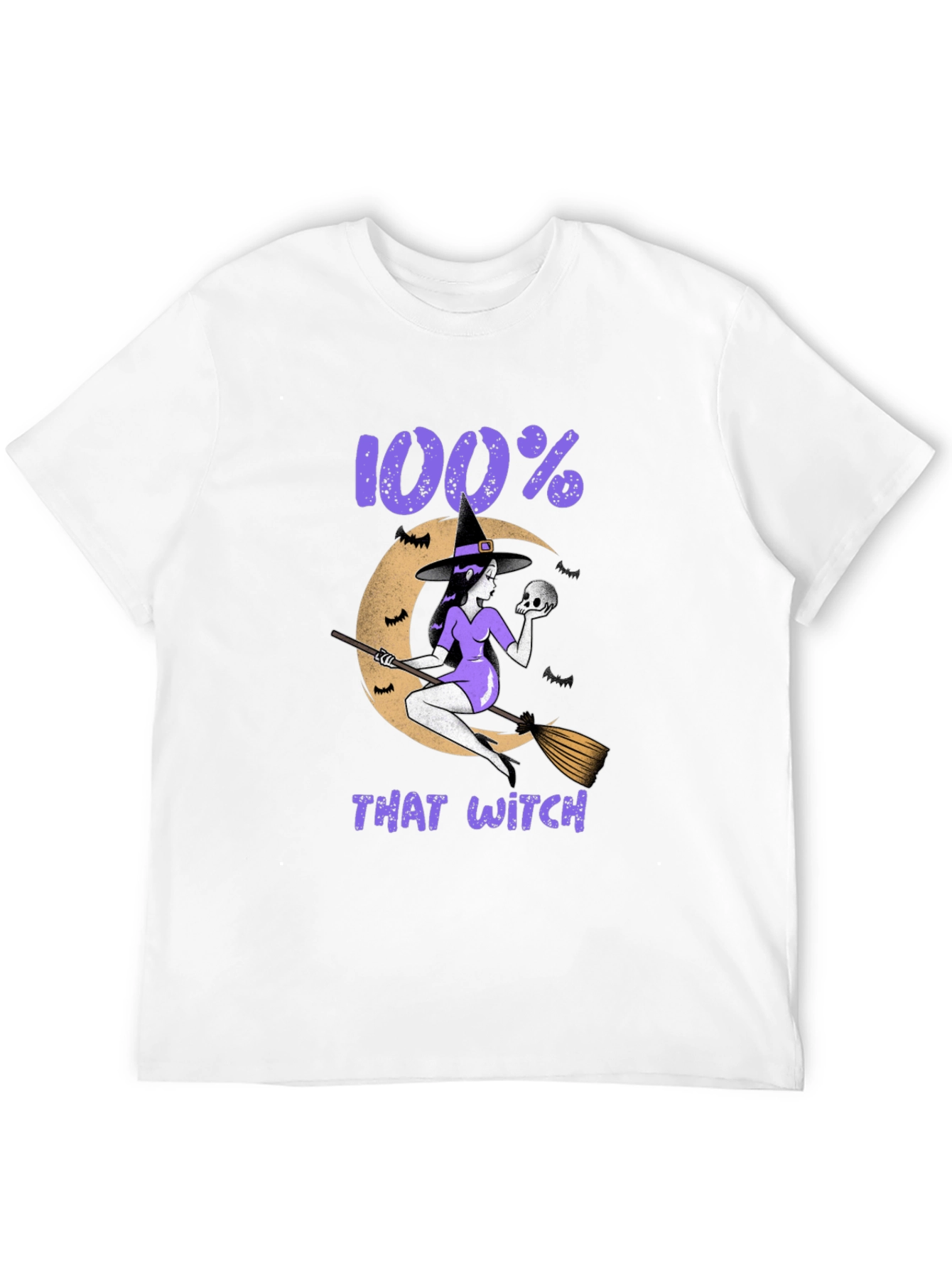 100% That Witch Graphic T-Shirt - Halloween Tee