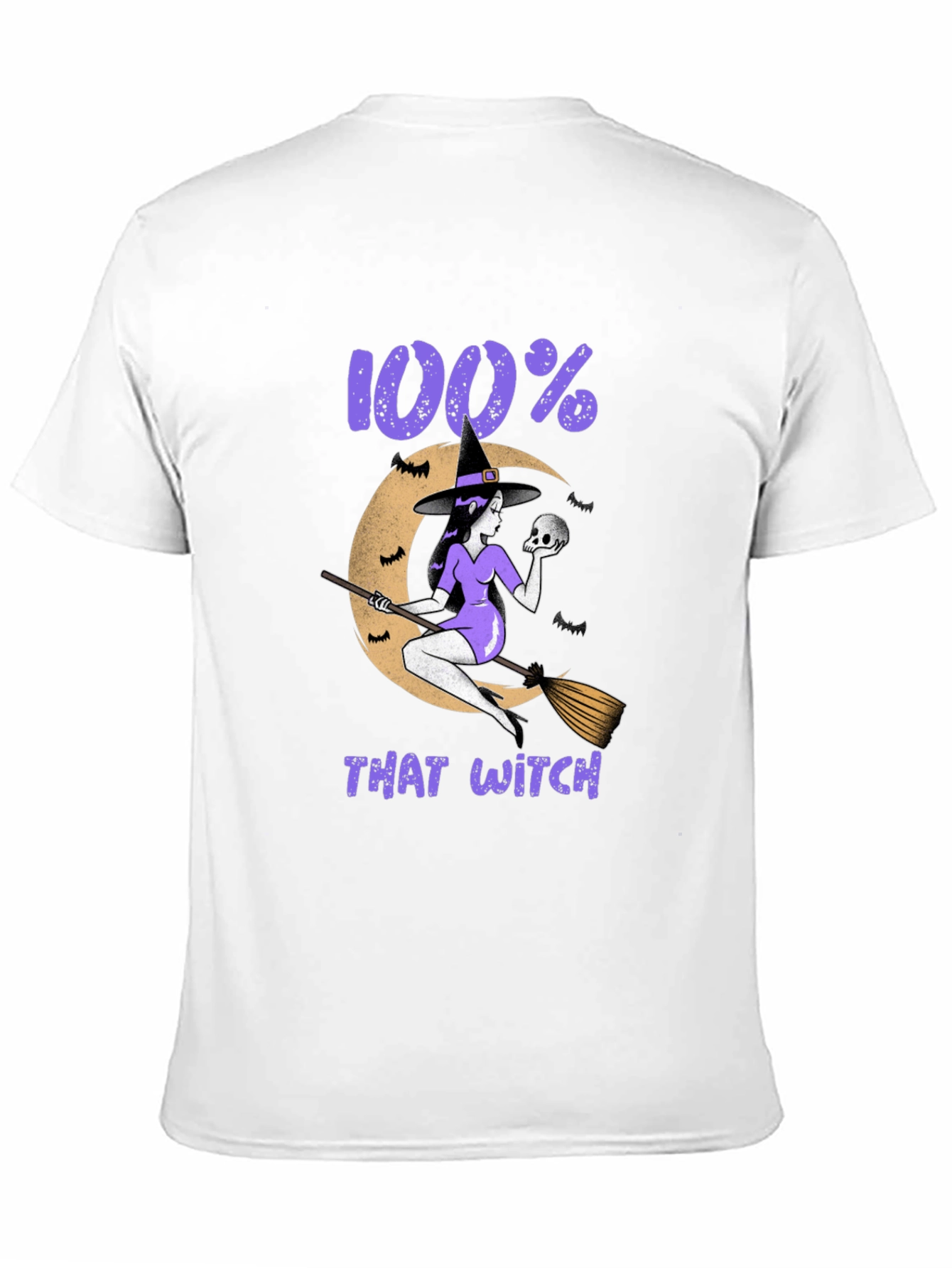 100% That Witch Graphic T-Shirt - Halloween Tee