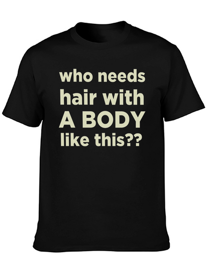Funny Bald Humor T-Shirt