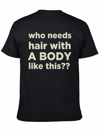 Funny Bald Humor T-Shirt