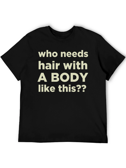 Funny Bald Humor T-Shirt
