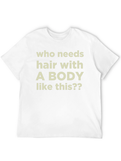 Funny Bald Humor T-Shirt